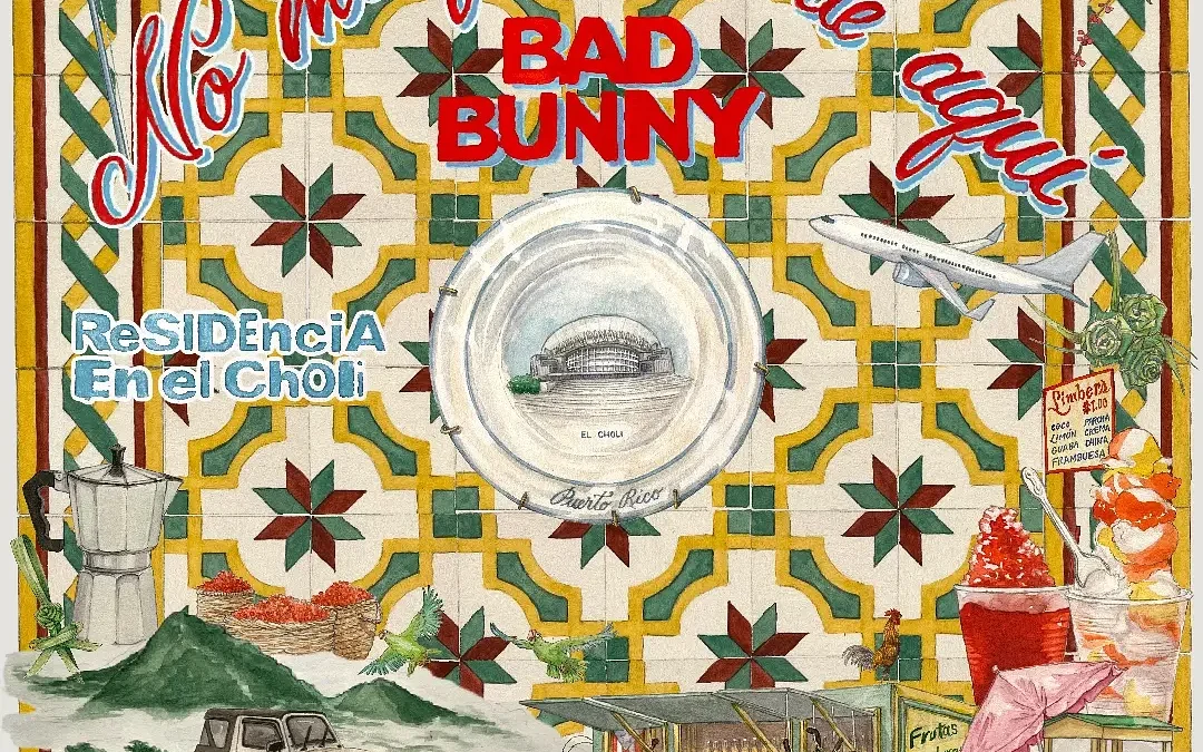 Simbología del Poster de “No Me Quiero Ir” – Bad Bunny en Puerto Rico